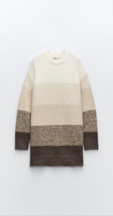 Сукня-светр Zara, трикотажна мінісукня