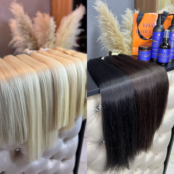 Натуральне волосся для нарощення 40-90 см