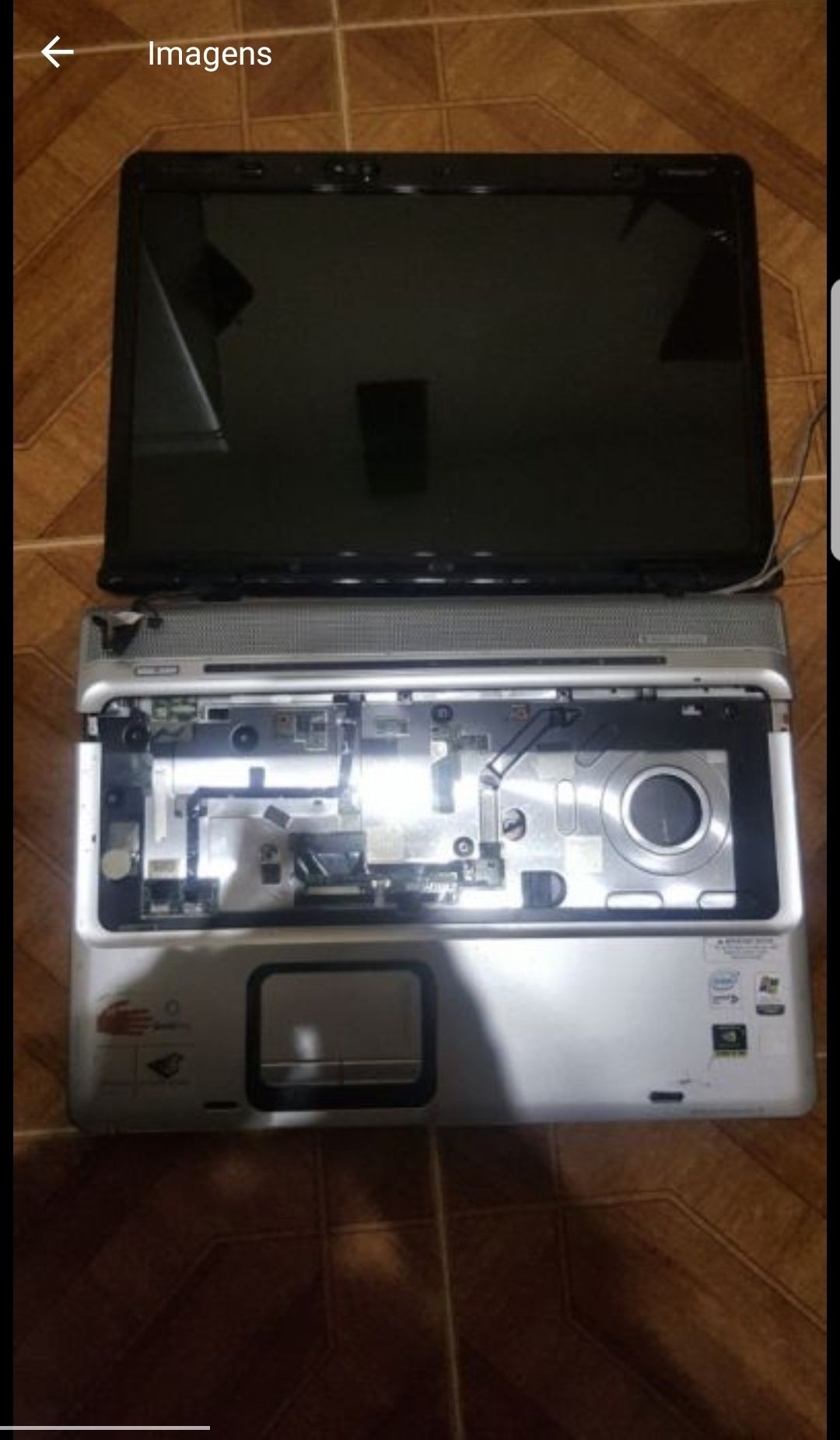 HP DV9000 para peças