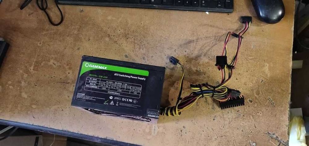 Брендовый блок питания БП GameMax GM-450 450W / 450Вт