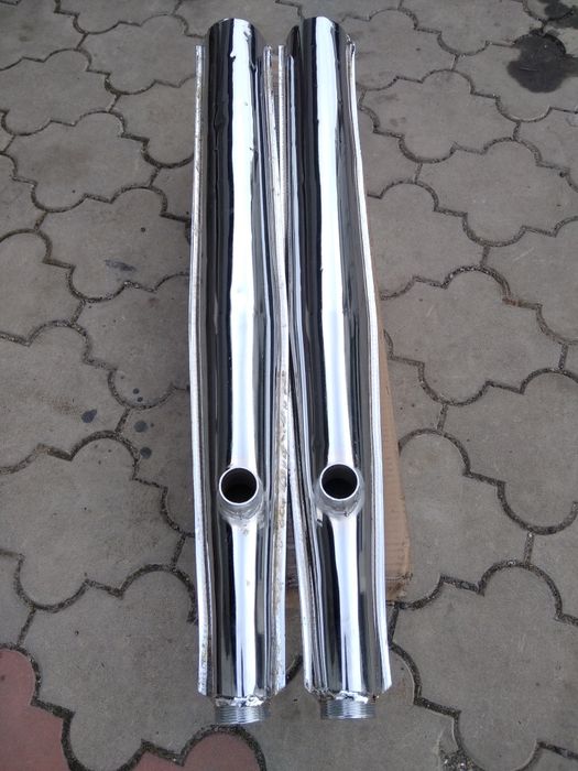 Труби нові глушителі Мт Днепр коліна Ціна за пару 2000 грн