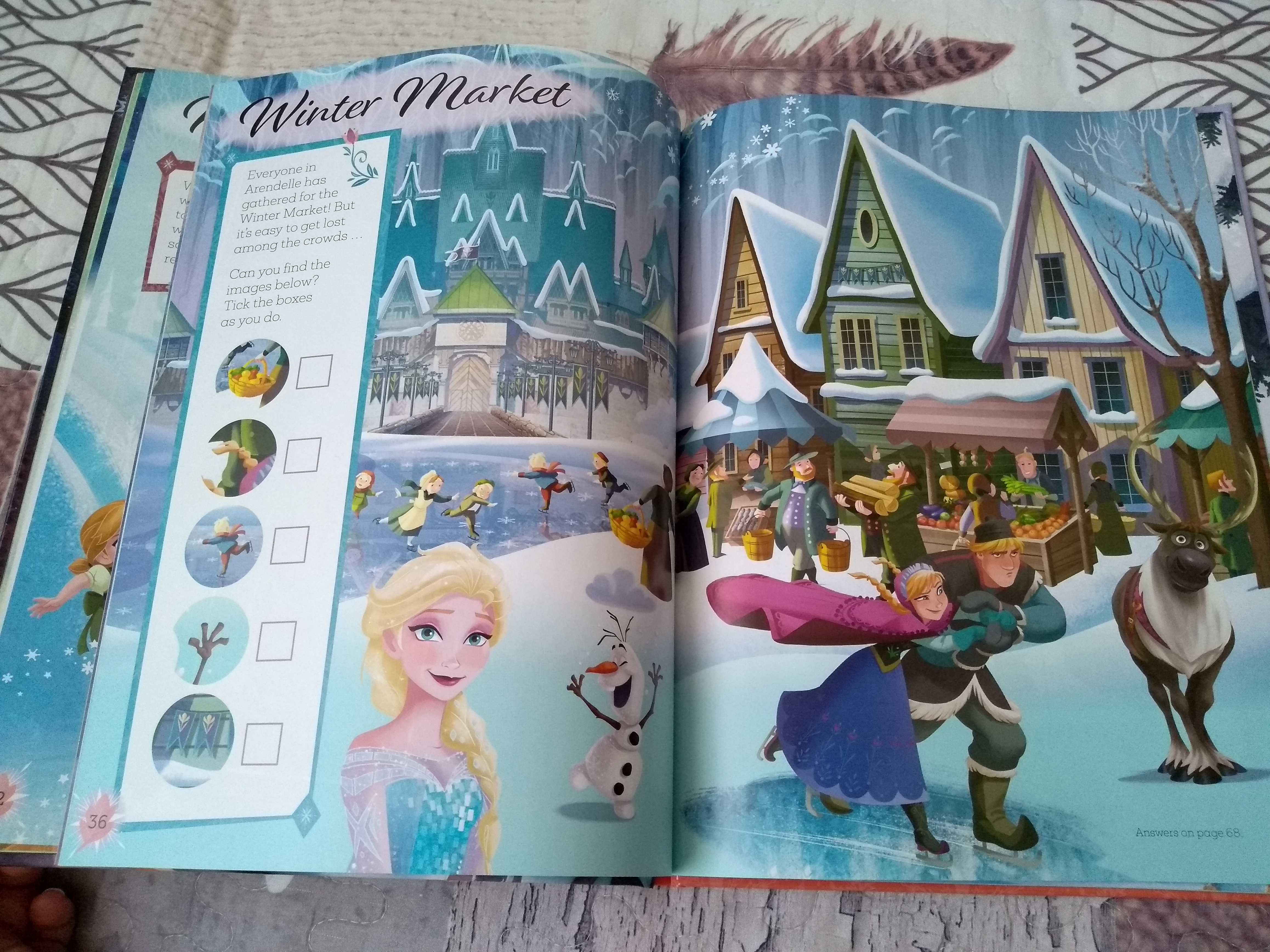 Książka po angielsku Frozen Annual 2023 Kraina Lodu Disney