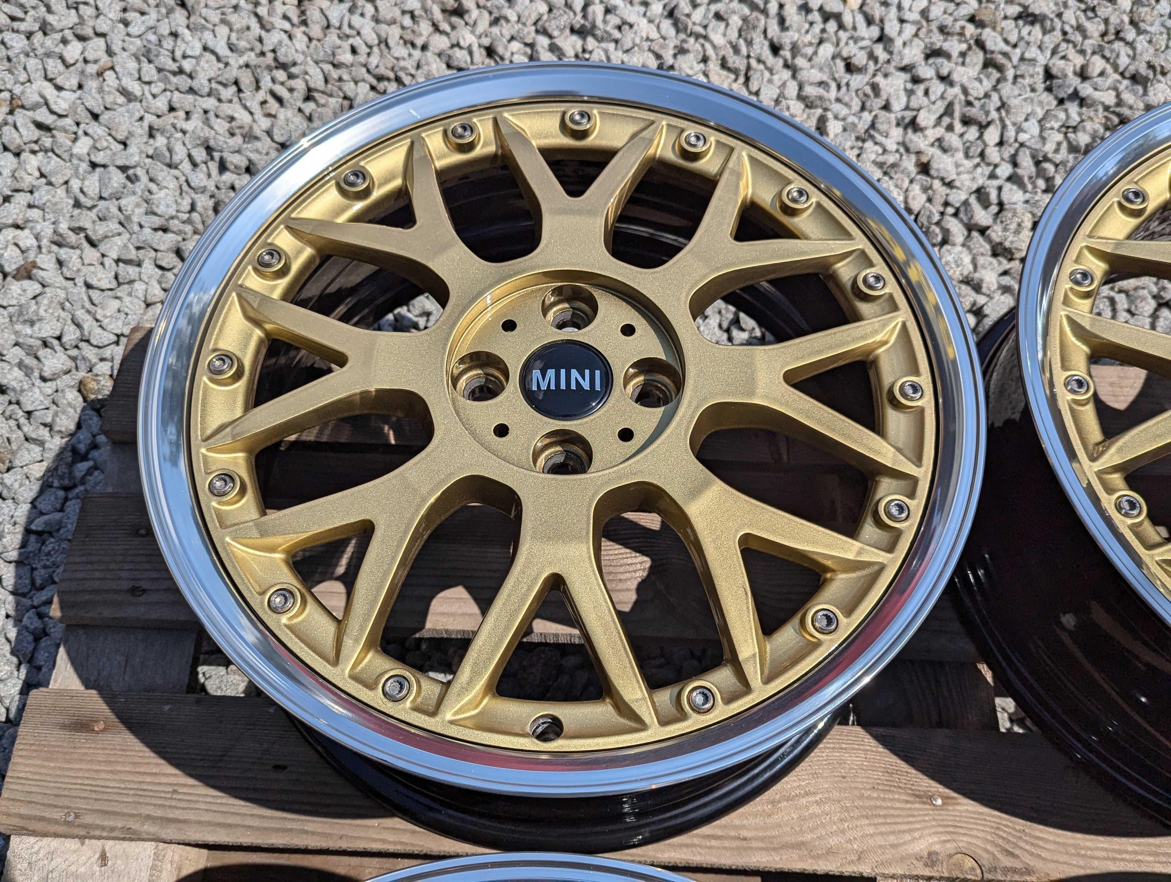 Oryginalne felgi BBS 17" Mini Golf Jetta VAG 4x100 skręcane Custom