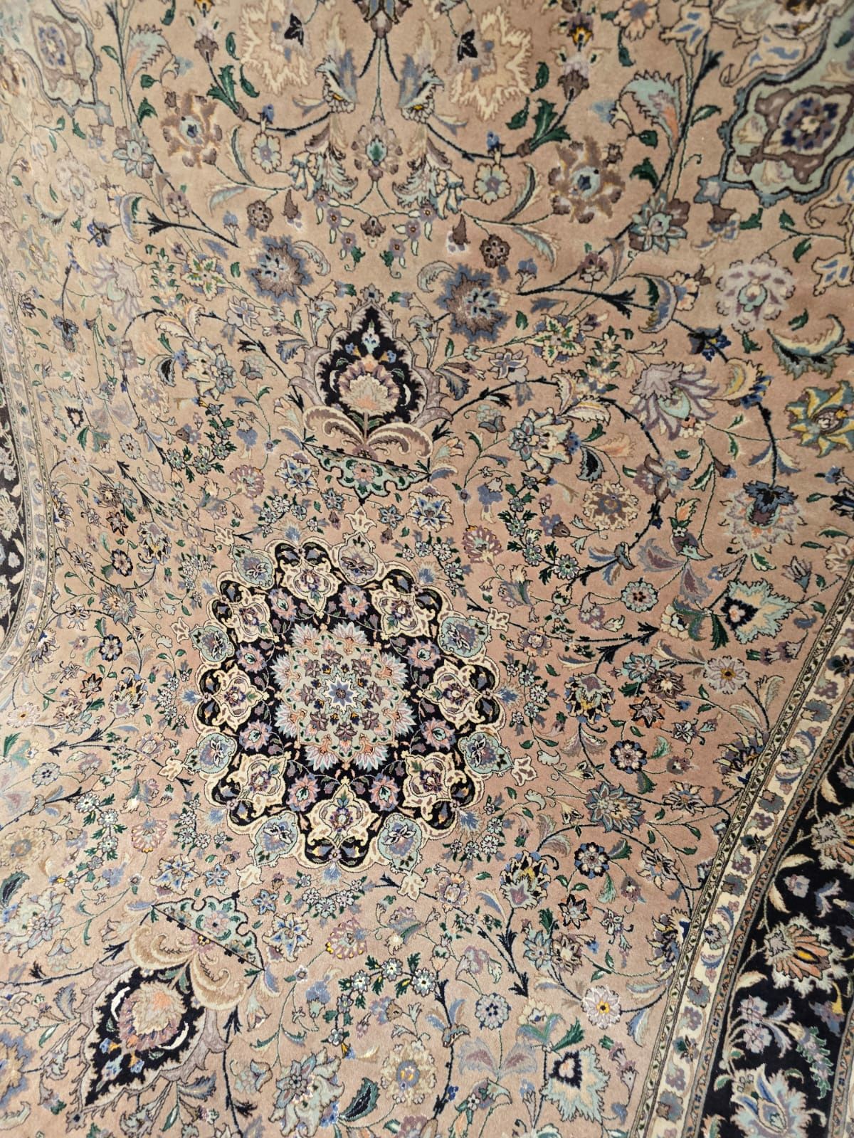 Tabriz Mahi Patina - Pałacowe perskie rękodzieło z Iranu  325 x 205