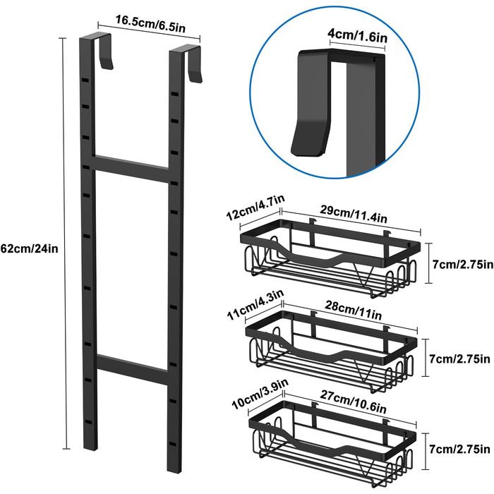 Полка для душа, стеллаж в ванну, этажерка в душевую
