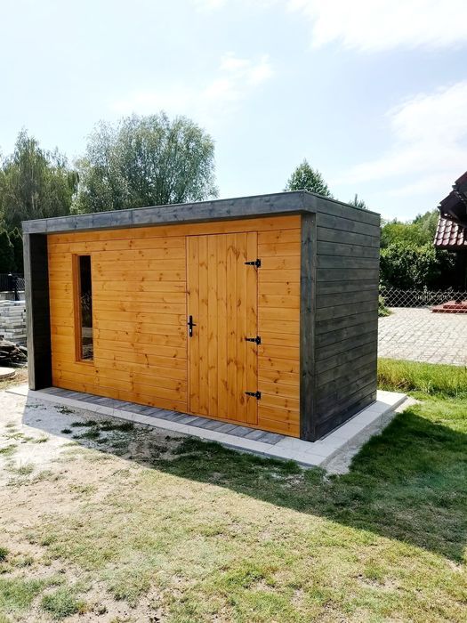 Nowoczesny Domek Narzędziowy WORKER 2x4