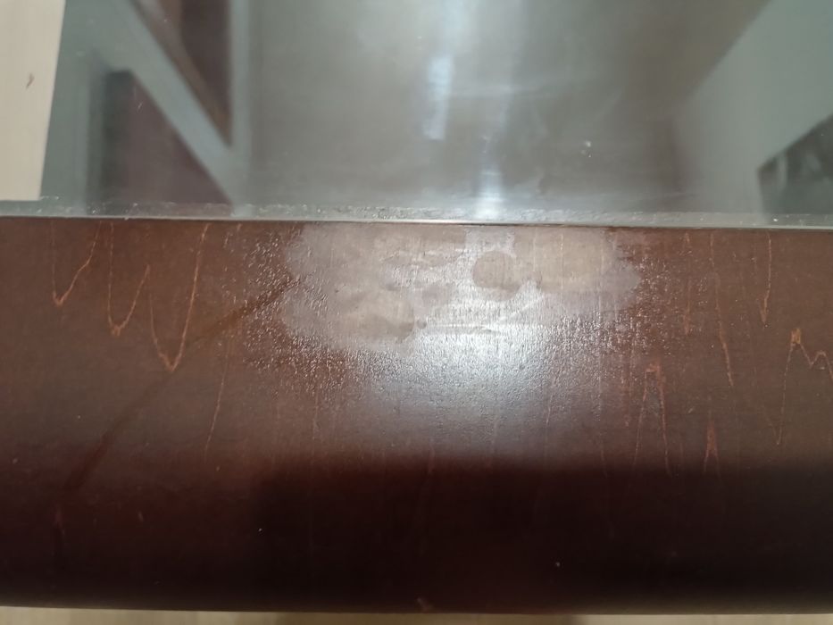 Mesa de centro sala madeira wenge