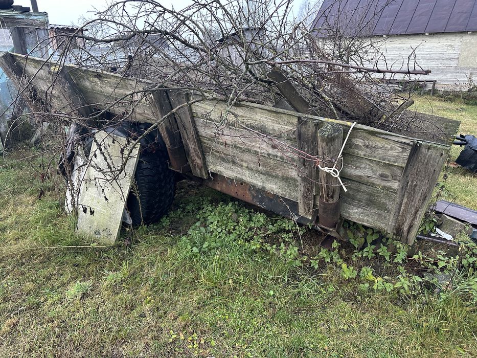 Причеп до трактора. Віз тракторний. Одноосний віз