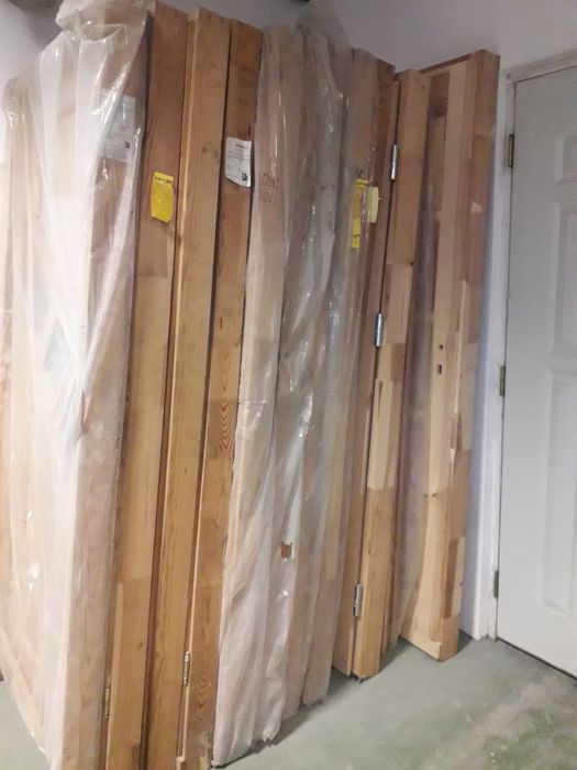 Drzwi sosnowe surowe 350zł