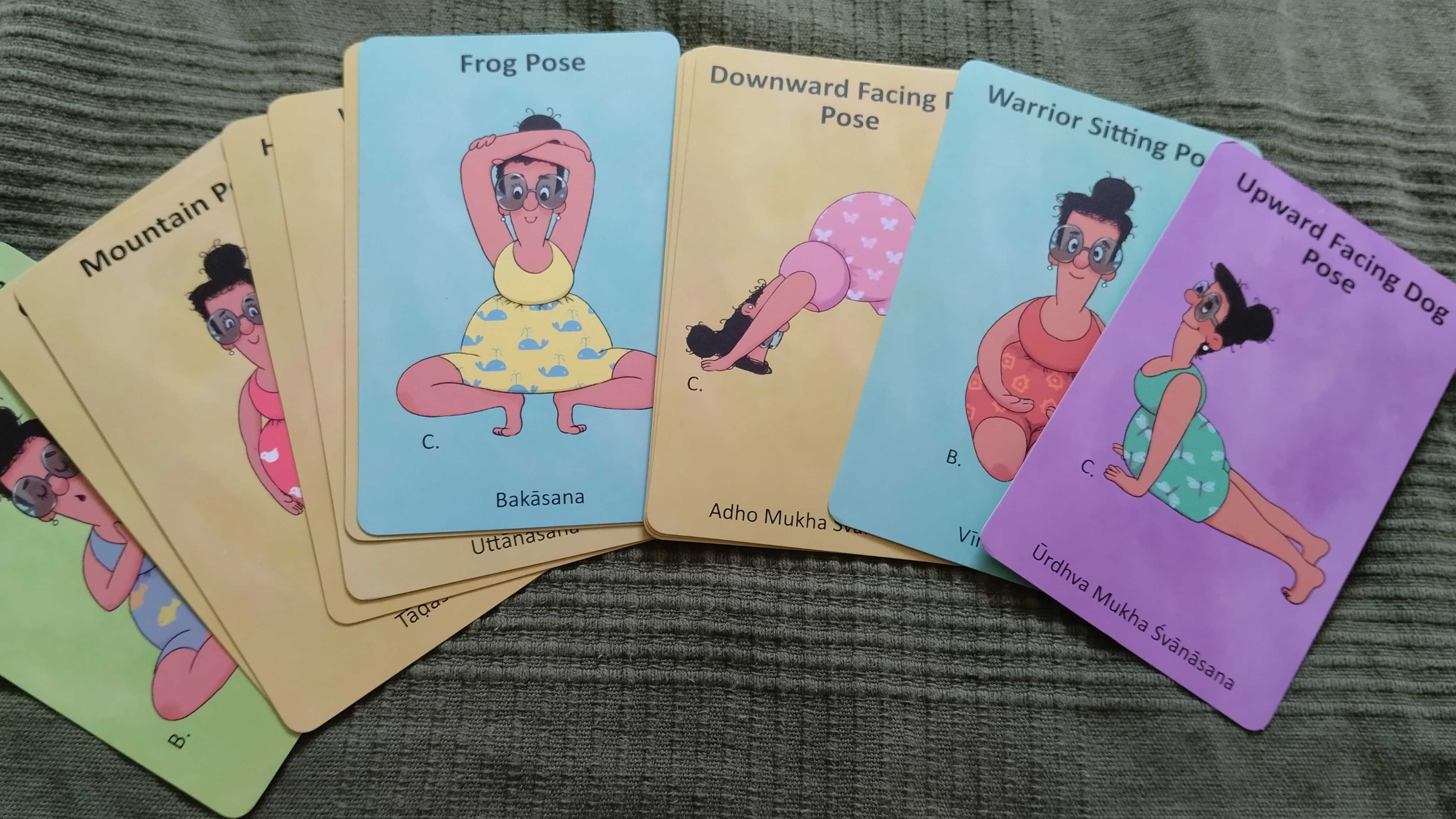 Karty do yogi dla adzieci