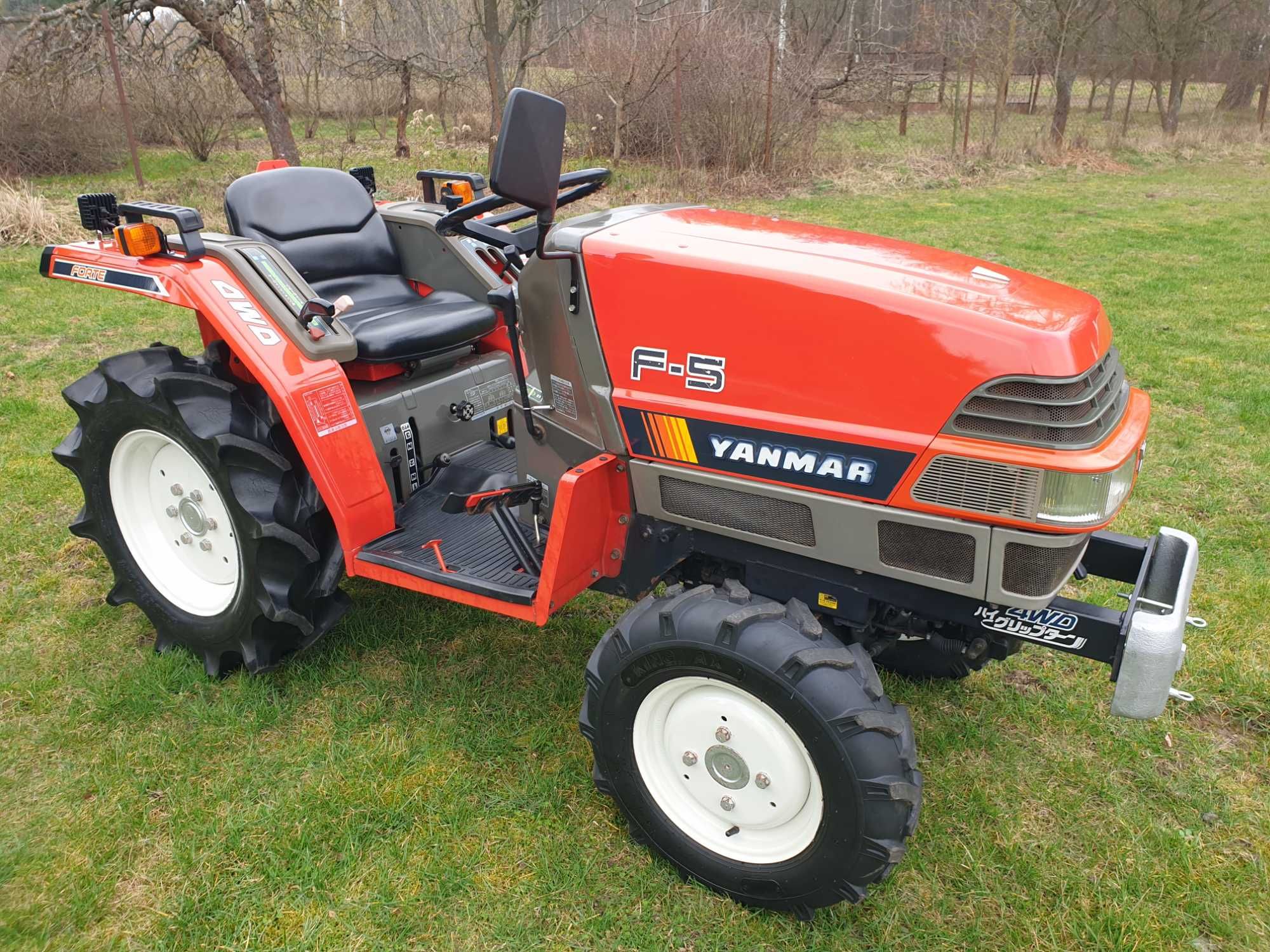 Yanmar F-5 / 4x4 / Sprowadzony / oryginał stan / Japoński Traktor