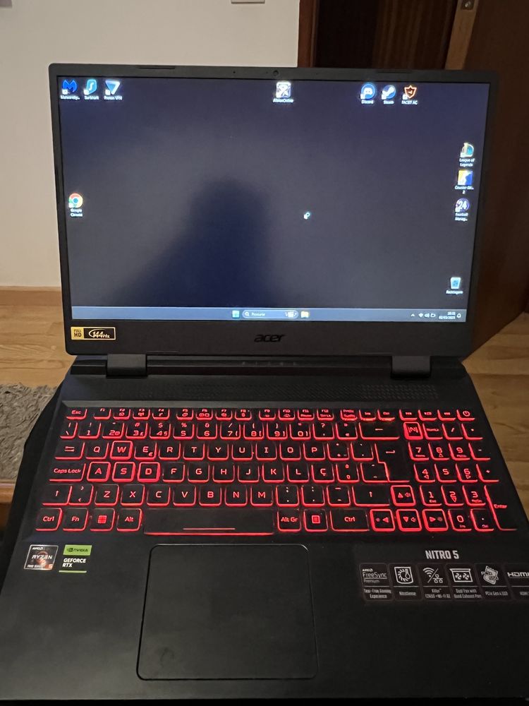 Portatil gammer acer nitro5