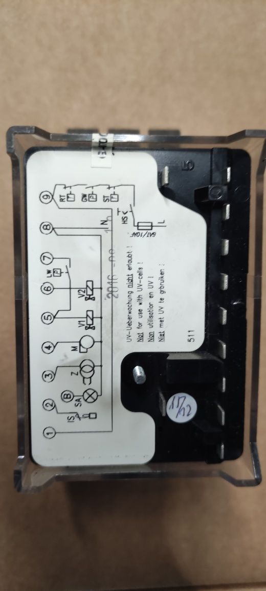 Automat Palnikowy HONEYWELL typ MMI 810.1 model 33