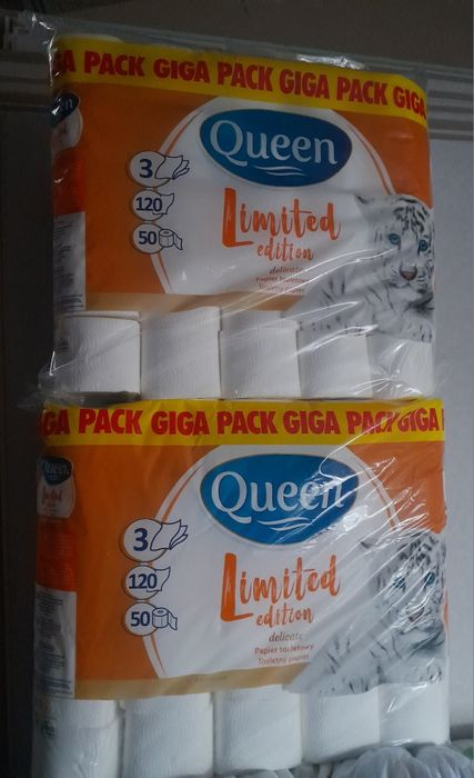 Papier toaletowy 100 rolek Queen GIGA Paka 50 rolek x2 Limited Edition