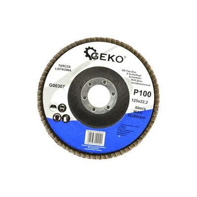 Tarcza listkowa 125mm P100 Geko
