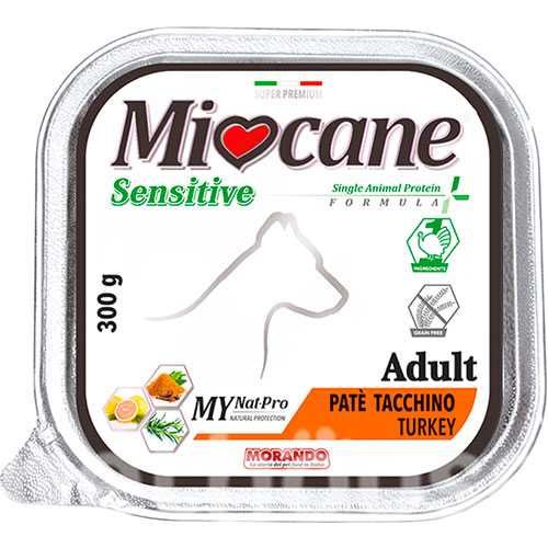 Miocane Sensitive Monoprotein з індичкою для собак 300г