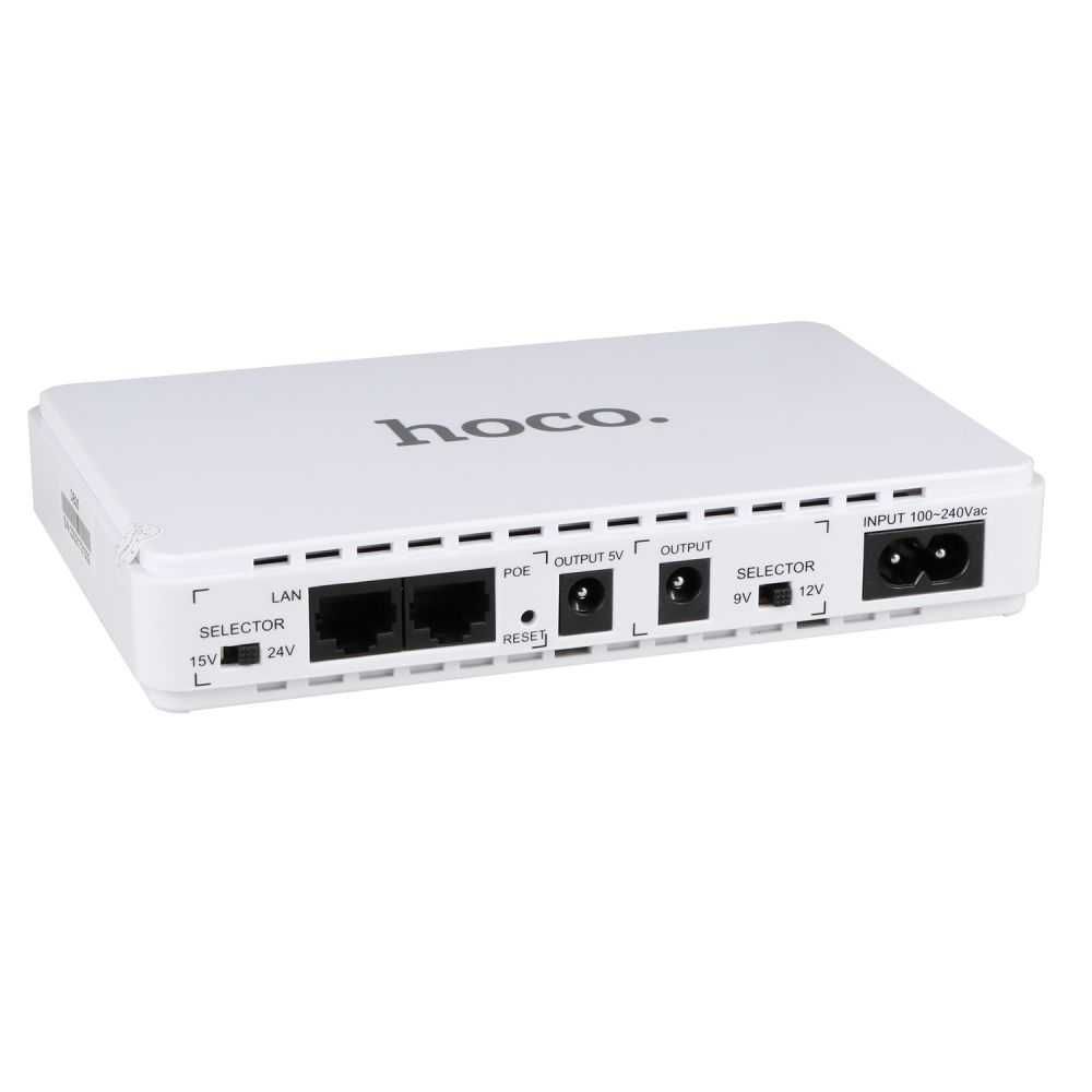 Повербанк для роутера, , Hoco DB 25 ДБЖ UPS  8800mAh, USB, DC 9-12V