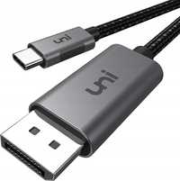 Kabel  Adapter Uni USB-C DISPLAYPORT 4K 60 HZ 1,8M