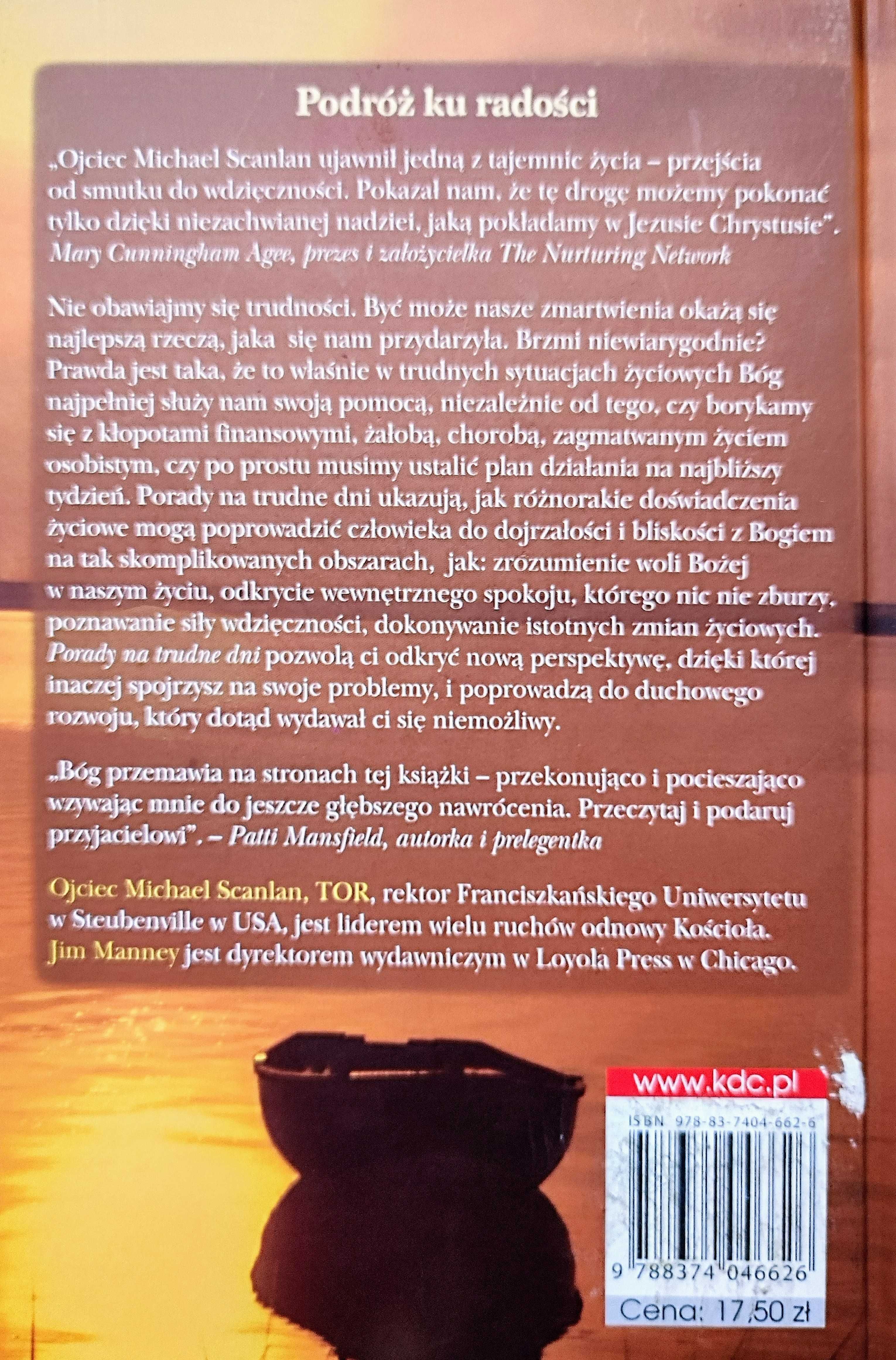 Książka "Porady na trudne dni" Michael Scanlan