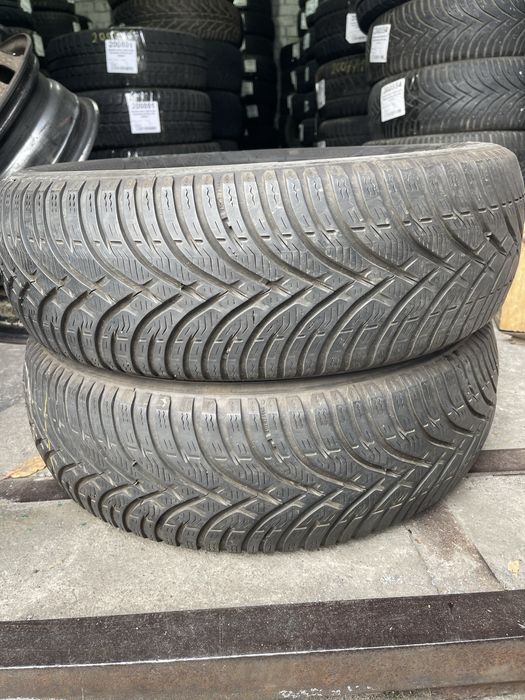 Шины 195/65 R15 Kliber б/у пара зима 6-6,5мм U6