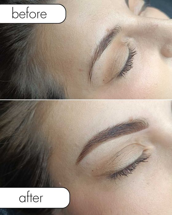 Stylizacja brwi - Henna pudrowa