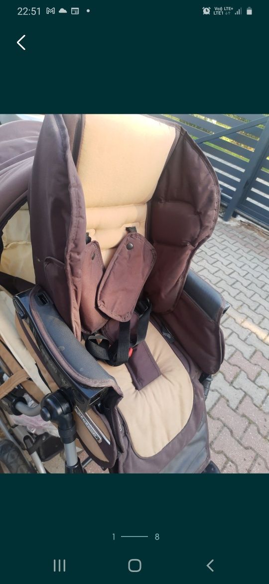 Wózek dziecięcy  bebecar 3 w 1