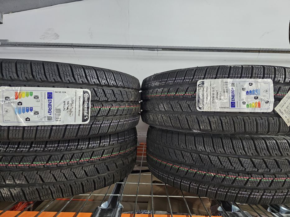 4x Opony Zimowe 215/65R16C Continental
