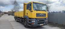 Man TGA 26.390 Manual 6x2 2005 Oś skrętna!