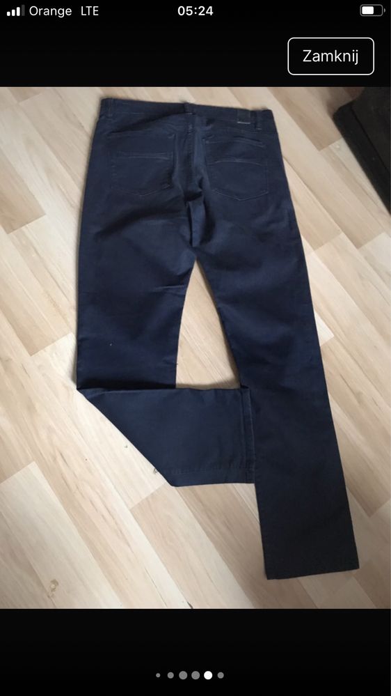 Bawełniane spodnie męskie Marina r. 34/XL