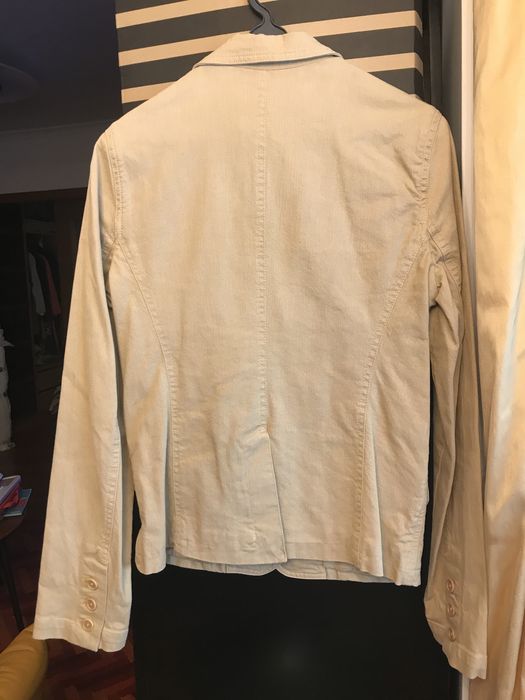 Blazer algodão Massimo Dutti
