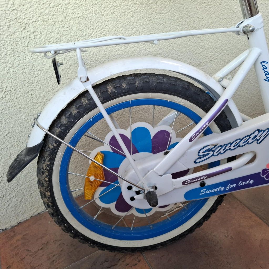 Rower 16 cali, dla dziewczynki