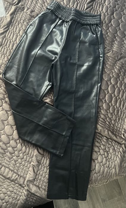 Брюки эко кожа