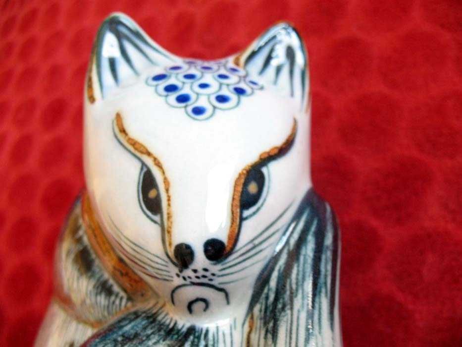 Kot - śpiący kotek - figurka duża- 9 x 23 x 18cm Erandi Tonala Mexico