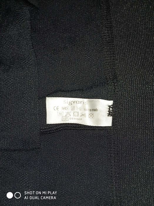 Колготы компрессионные для беременных SIGVARIS, М, компрессия 2,черные