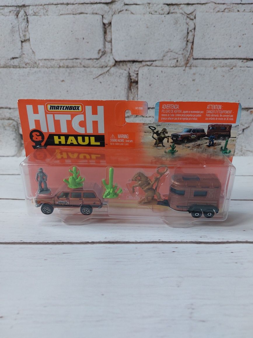 Matchbox Hitch&Haul Rodeo auto resoraki nowy prezent