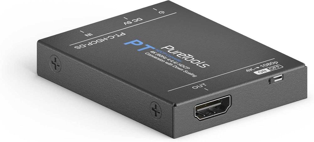 PureTools Conversor HDCP [redução de escala 4K para 1080p opcional]