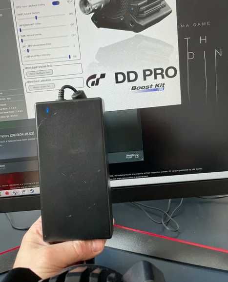 Fanatec zasilacz BOOST KIT 180W dający 8Nm do baz GT DD PRO CSL DD 5Nm