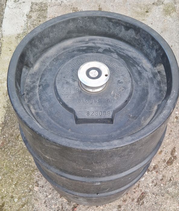 Keg 50 L w otulinie gumowej pur