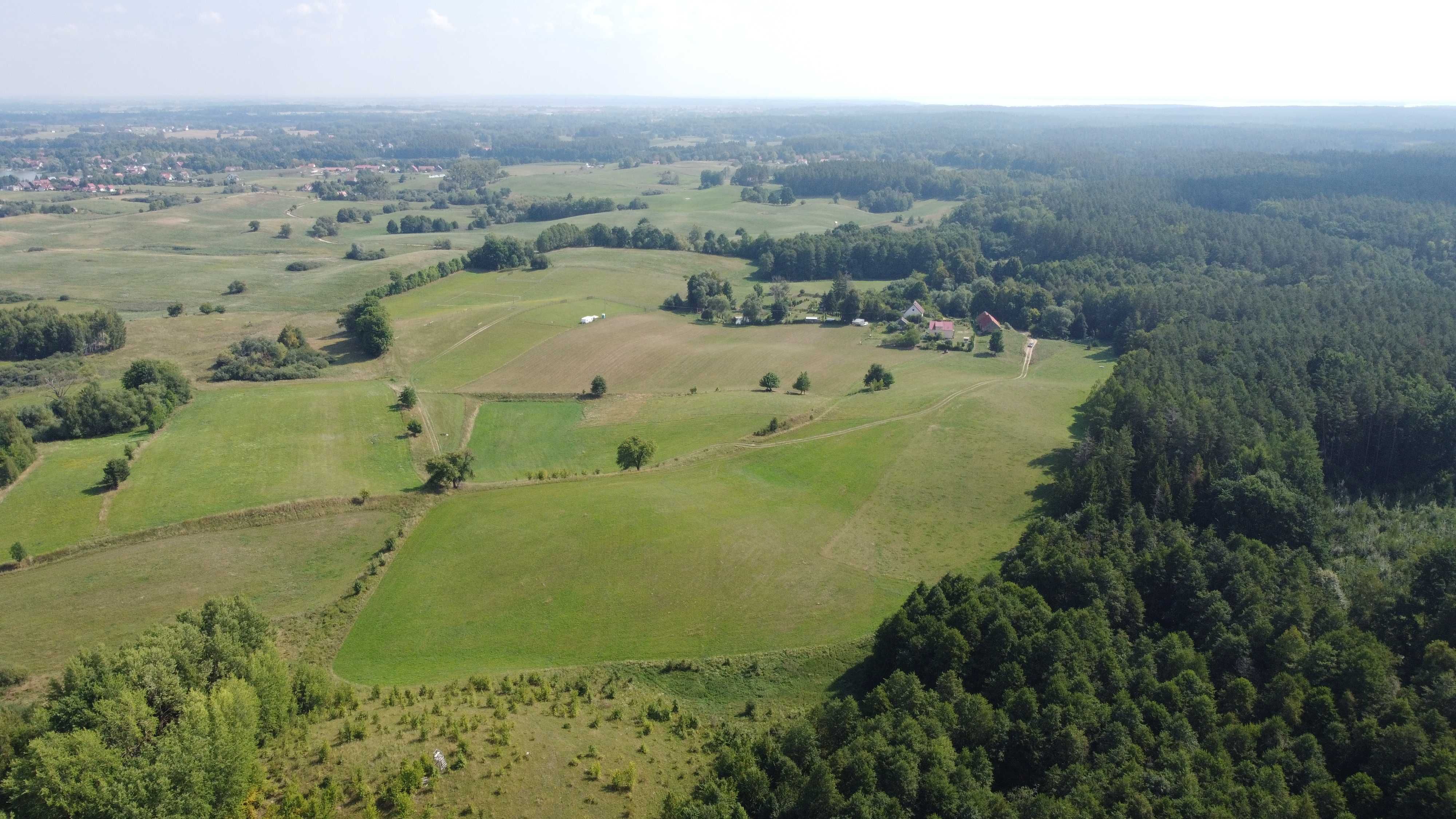 działka pod Mikołajkami, 550 m od jez. Inulec, w ratach 1615zł/miesiąc