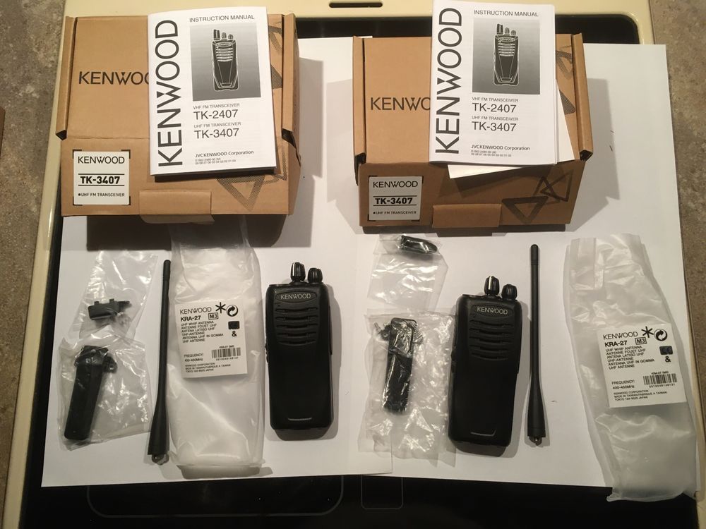Комплект радиостанций TK-3407 Kenwood
