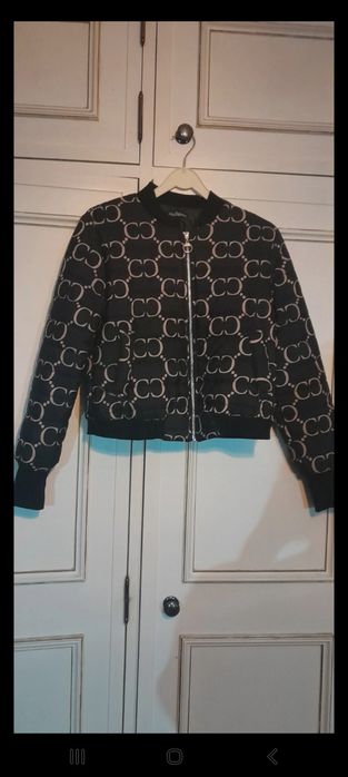 Bomber jacket com bolsos