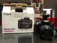 Canon Eos 800D com objetiva 18-55 is stm