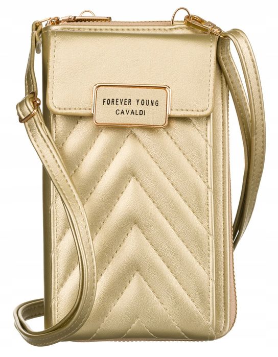 damska mini torebka-portfel ze skóry ekologicznej - 4u cavaldi