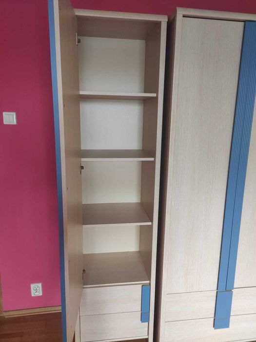 Zestaw mebli BRW seria CAPS niebieska