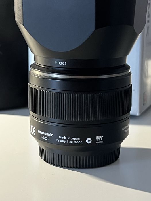 Обьектив Panasonic Leica DG SUMMILUX 25mm f/1.4 ASPH