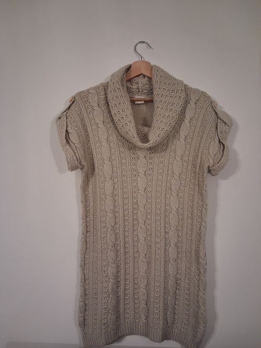 Sukienka tunika sweterkowa Camaieu L