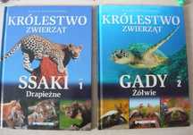 album książka ssaki gady Królestwo zwierząt