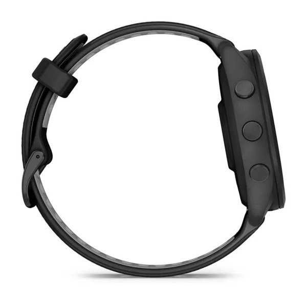 Forerunner 265 з чорним корпусом та  силіконовим ремінцем 010-02810-10