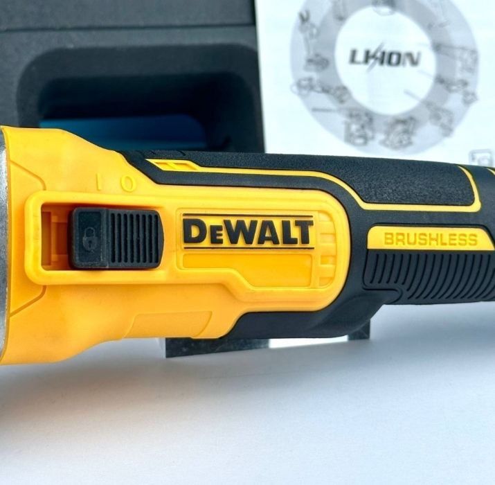 Акумуляторная болгарка DeWalt 199v безщіткова нова