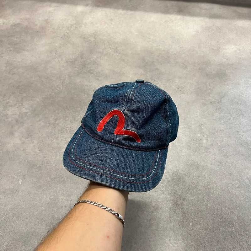 Vintage Czapka Z Daszkiem Evisu Cap Hat Retro Y2K 90s Coquette